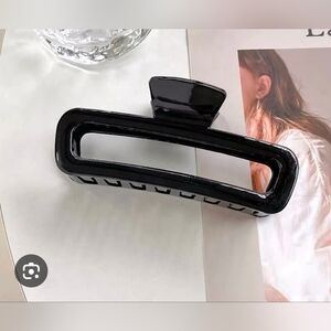 Elegant Black Extra Large Hair Claw Clip BNIB